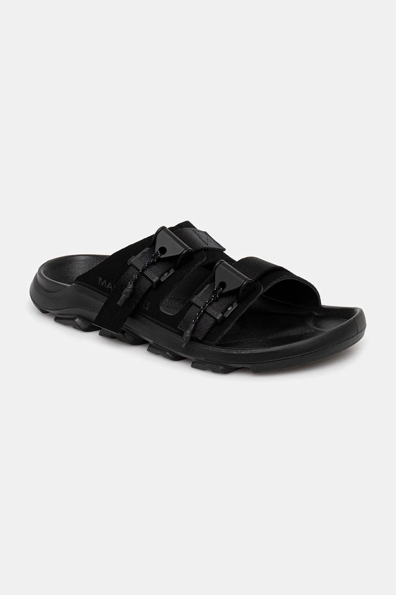 Birkenstock 1774 ciabatte slide x Maharishi Mogami Terra Tech 2S Pack pelle scamosciata nero 1030822.