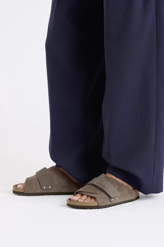 Шкіряні шльопанці Birkenstock Kyoto 1029138