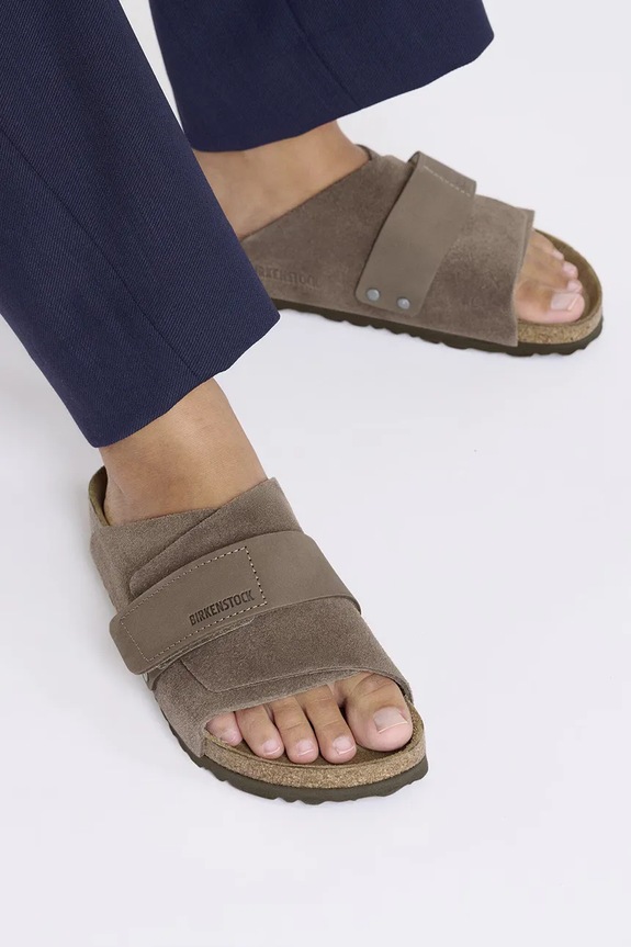 Шкіряні шльопанці Birkenstock Kyoto 1029138