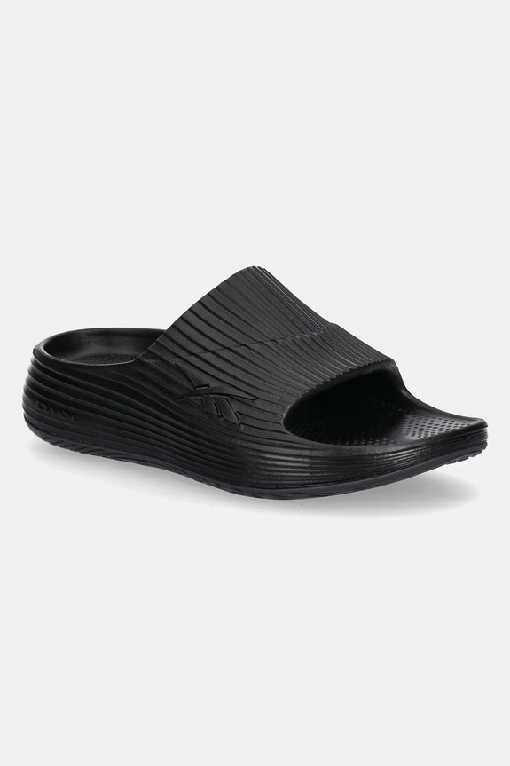 Šľapky Reebok Classic DMX RECOVERY SLIDE platforma čierna 100209351