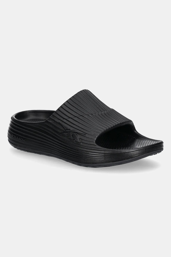 Šľapky Reebok Classic DMX RECOVERY SLIDE platforma čierna 100209351