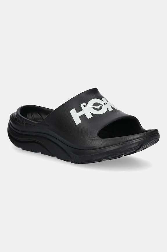 Šľapky Hoka Ora Athletic Slide plochý čierna 1155154