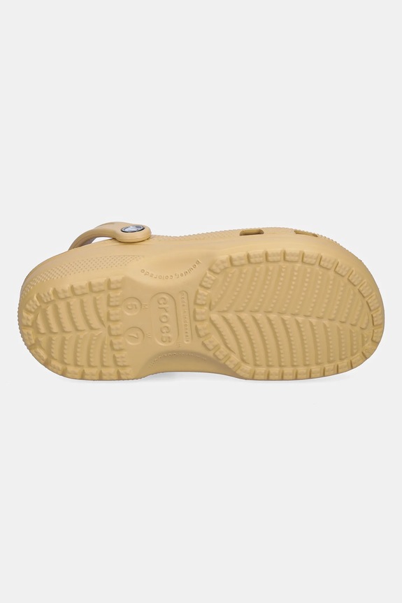 Crocs klapki Classic 10001.209 beżowy