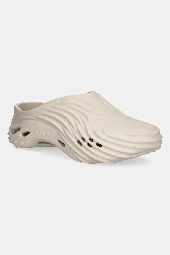 Crocs papuci Echo Wave Clog sintetic bej 210521.0LL