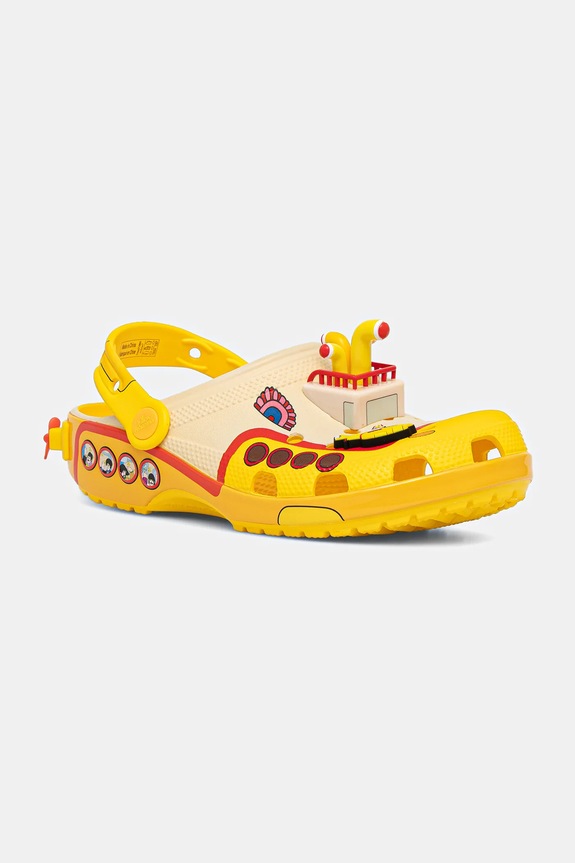 Natikači Crocs Classic Beatles Yellow Sb Clog Sintetični rumena 210893.90H