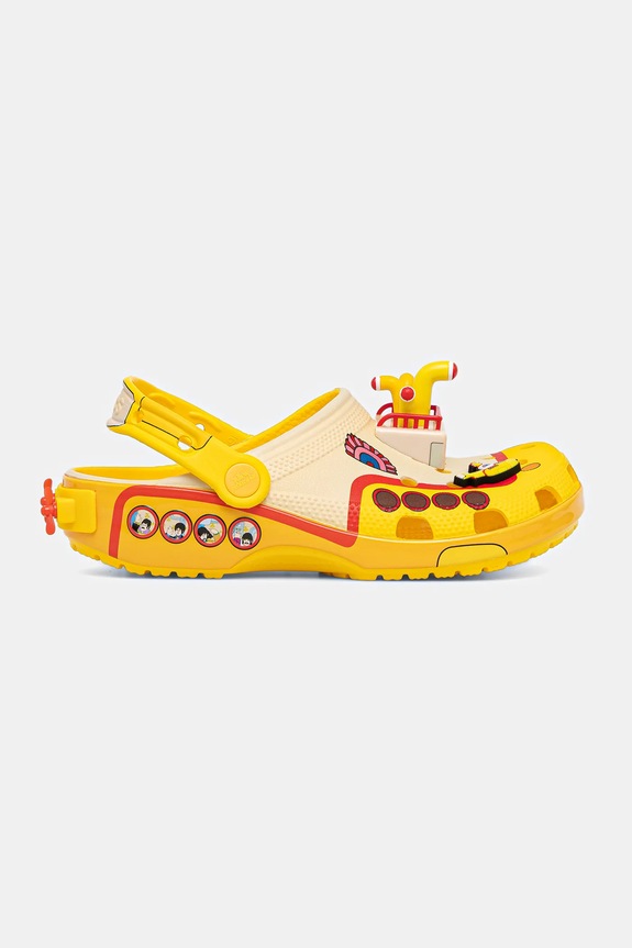 Natikači Crocs Classic Beatles Yellow Sb Clog 210893.90H rumena SS25