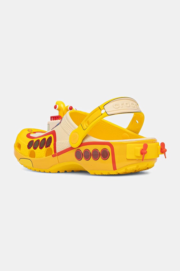 Obutev Natikači Crocs Classic Beatles Yellow Sb Clog 210893.90H rumena