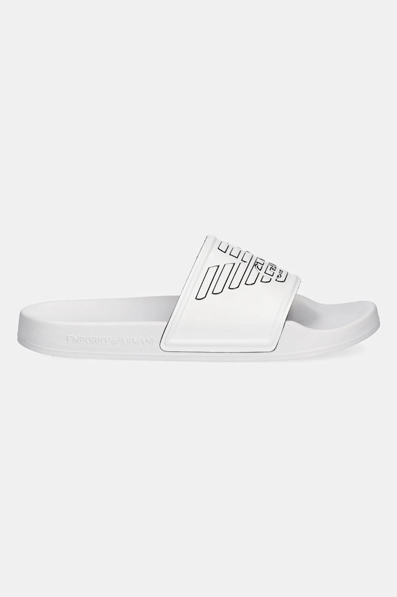 Emporio Armani Underwear klapki XVPS11.XR273.T680 biały SS25