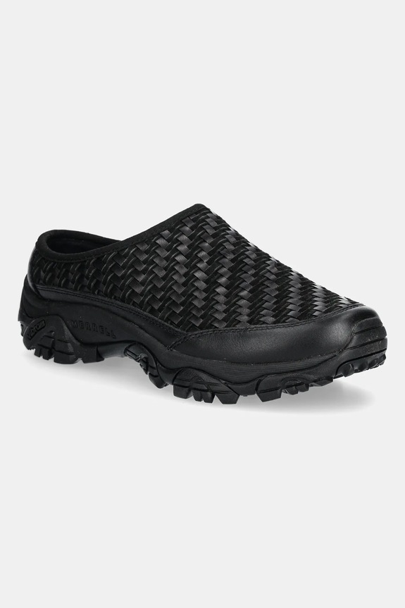 Merrell 1TRL ciabatte slide Moab 2 Slide Ltr Woven Se flat nero J2032949