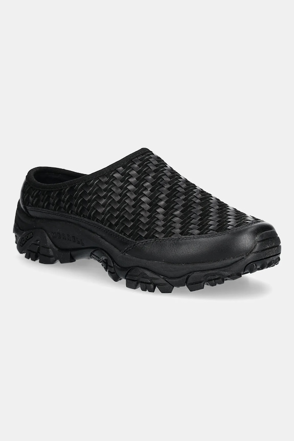 Merrell 1TRL ciabatte slide Moab 2 Slide Ltr Woven Se flat nero J2032949