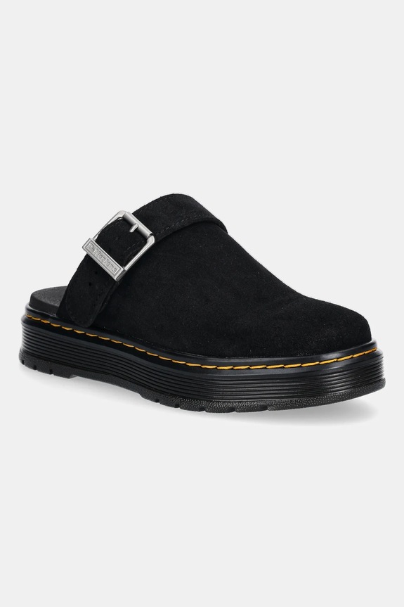 Dr. Martens suede sliders Brookline Mule Mule suede black DM40666001