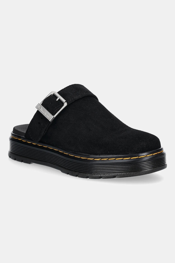 Dr. Martens suede sliders Brookline Mule Mule suede black DM40666001