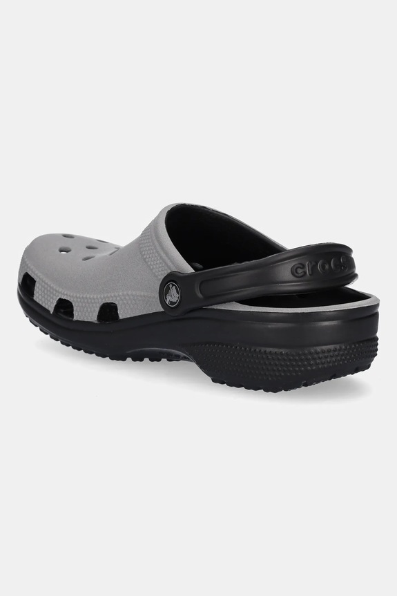 Shoes Crocs sliders Classic Reflective Clog 211282.001 gray