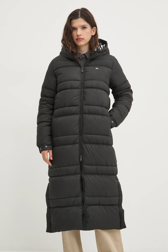 Bunda Tommy Jeans černá DW0DW20184