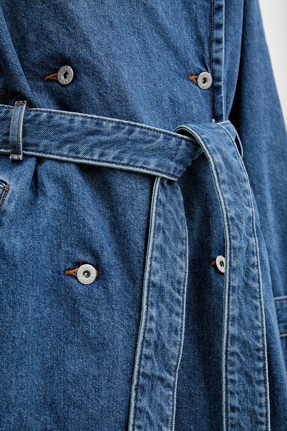 Τζιν παλτό Hugo Blue 50532056