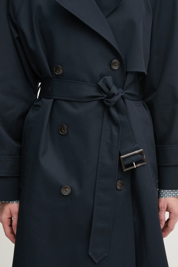 Pamučni baloner Tommy Hilfiger WW0WW45918 mornarsko plava