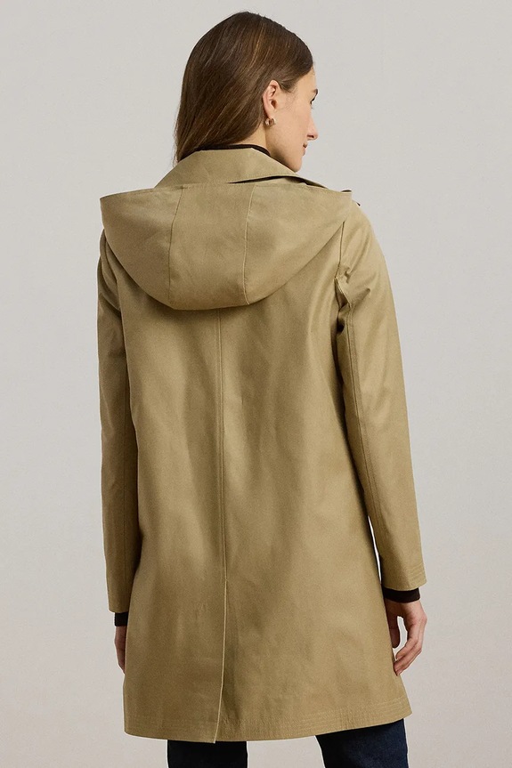 Lauren Ralph Lauren płaszcz 297967121 beżowy SS26