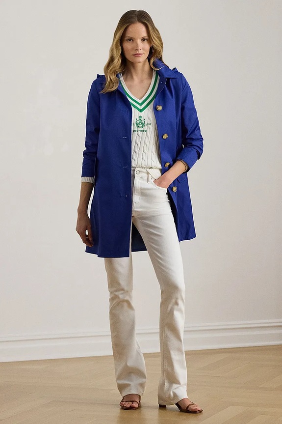Ruházat Lauren Ralph Lauren kabát 297967121 kék