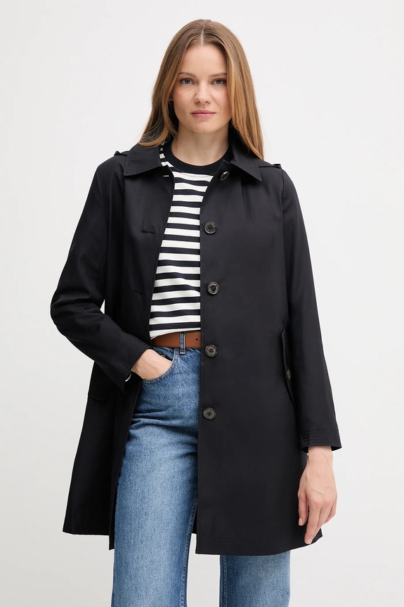 Lauren Ralph Lauren palton cu captuseala bleumarin 297967121