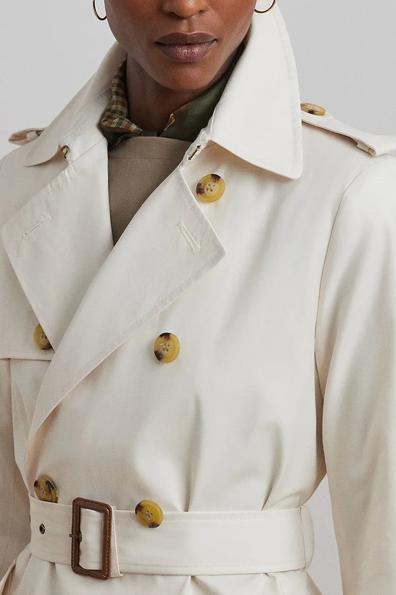 Trench kabát Lauren Ralph Lauren béžová 297967122
