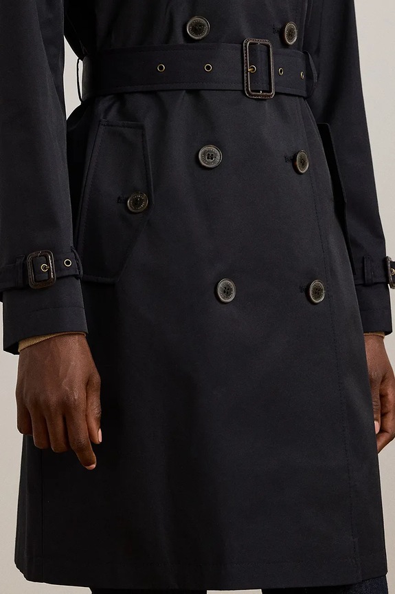 Тренч Lauren Ralph Lauren 297967122 темно-синій
