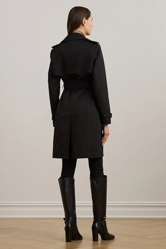 Trenčkot Lauren Ralph Lauren 297967122 čierna SS26