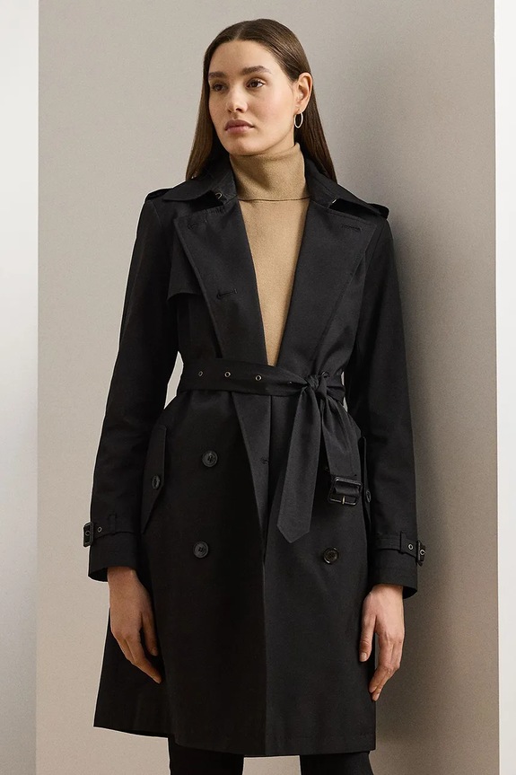 Oblečenie Trenčkot Lauren Ralph Lauren 297967122 čierna