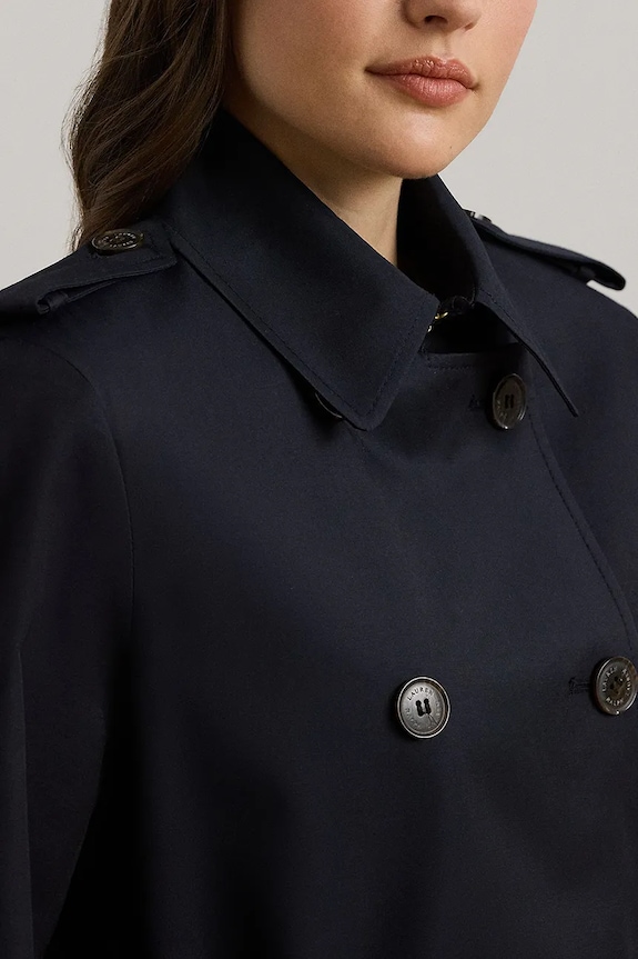 Lauren Ralph Lauren płaszcz granatowy 297967126