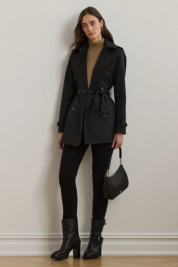 Odjeća Kaput Lauren Ralph Lauren 297967126 crna