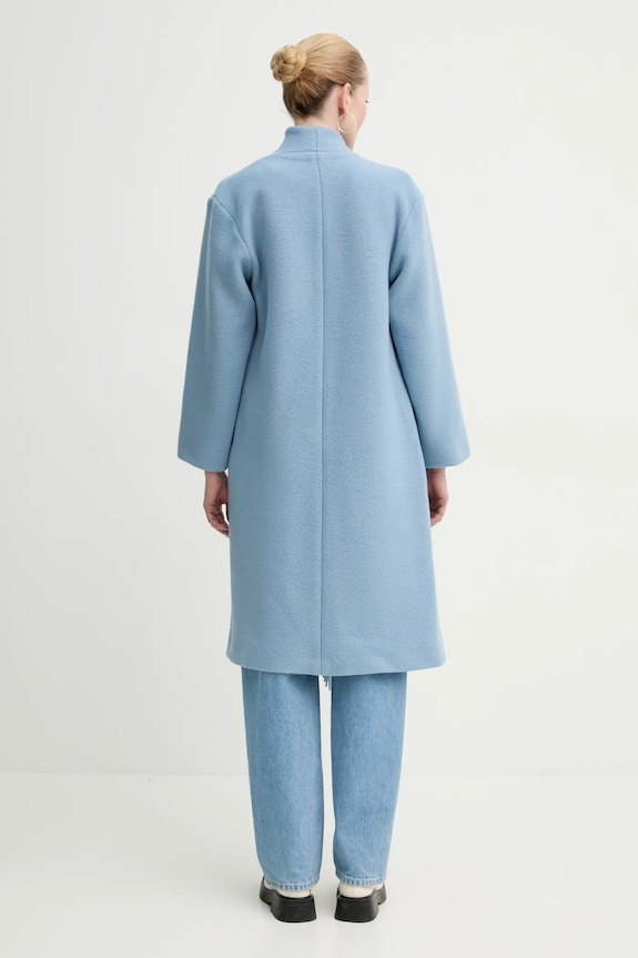 Abbigliamento IRO cappotto in lana WP137RICKY blu