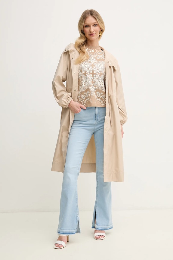 Парка Marella Emme by Marella 2515021091 бежевий SS25