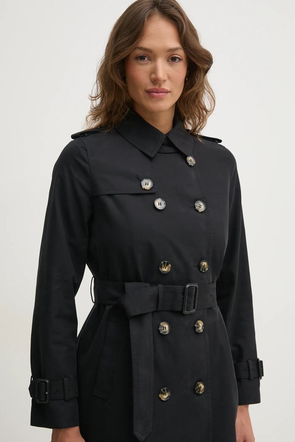 Sisley trench 2KVRLN05E nero