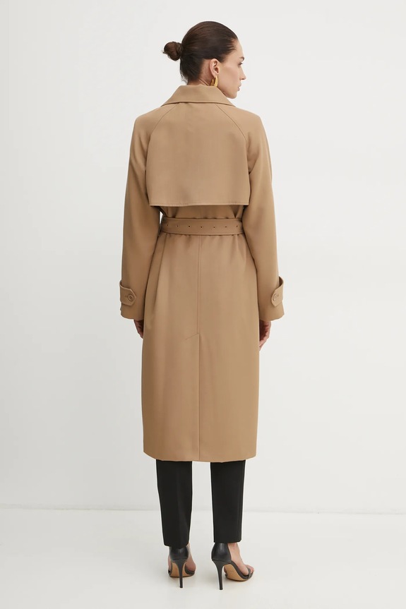 Ruházat MICHAEL Michael Kors balonkabát gyapjúkeverékből MR520EXBQZ bézs