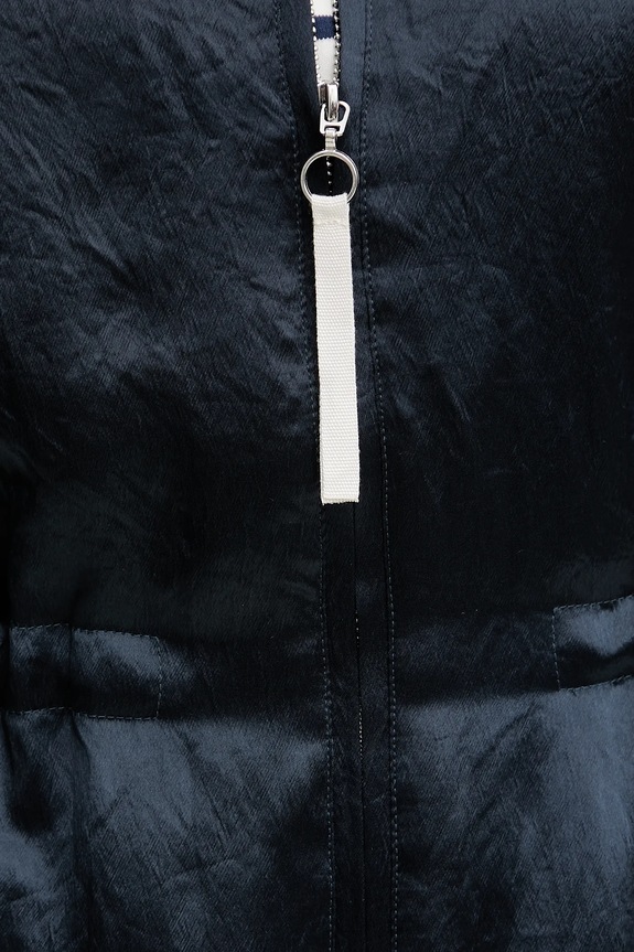 MM by Max Mara płaszcz z domieszką wełny 2516491017600 granatowy