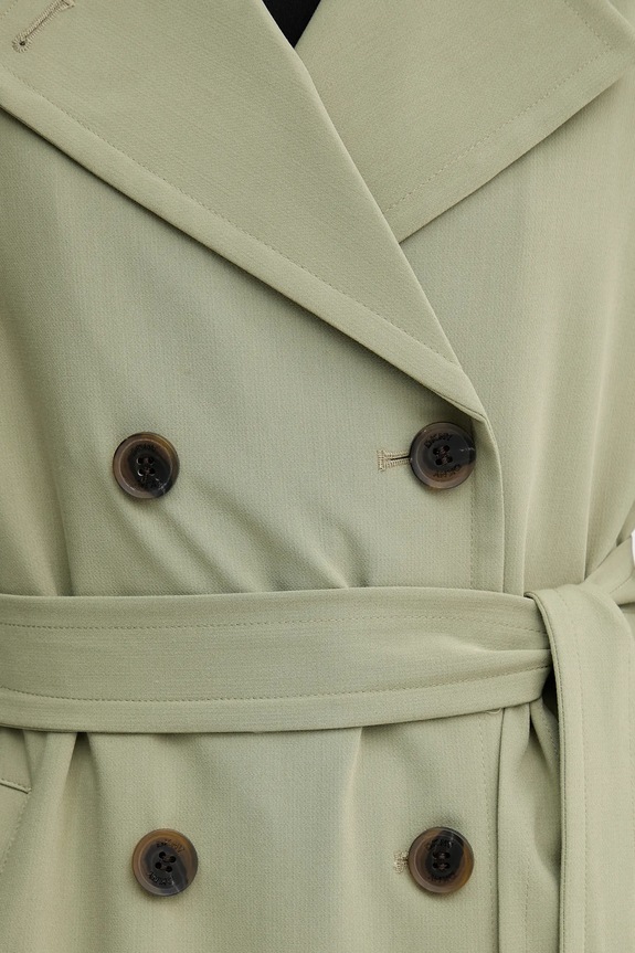 Παλτό Dkny DLEMPQ97 πράσινο