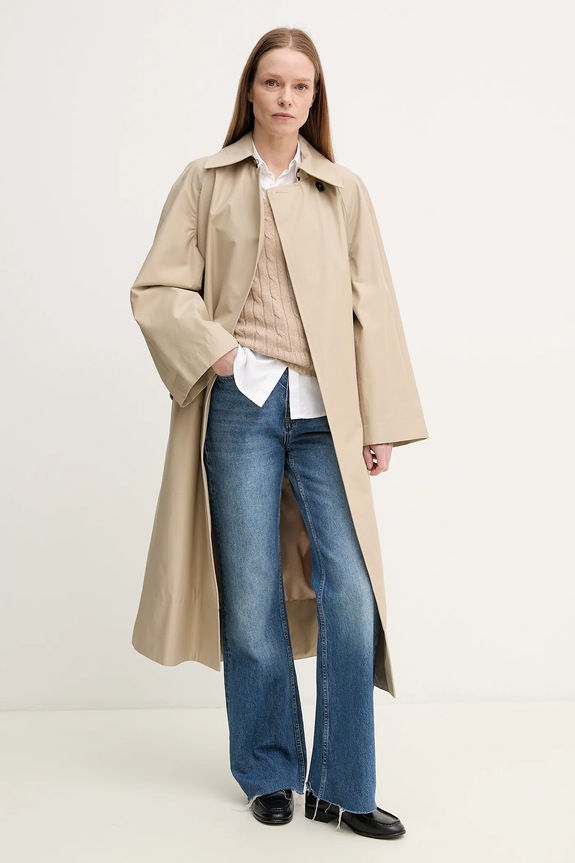 Trenčkot Barbour Barbour x Alexa Harley LSP0237SN11 béžová SS25