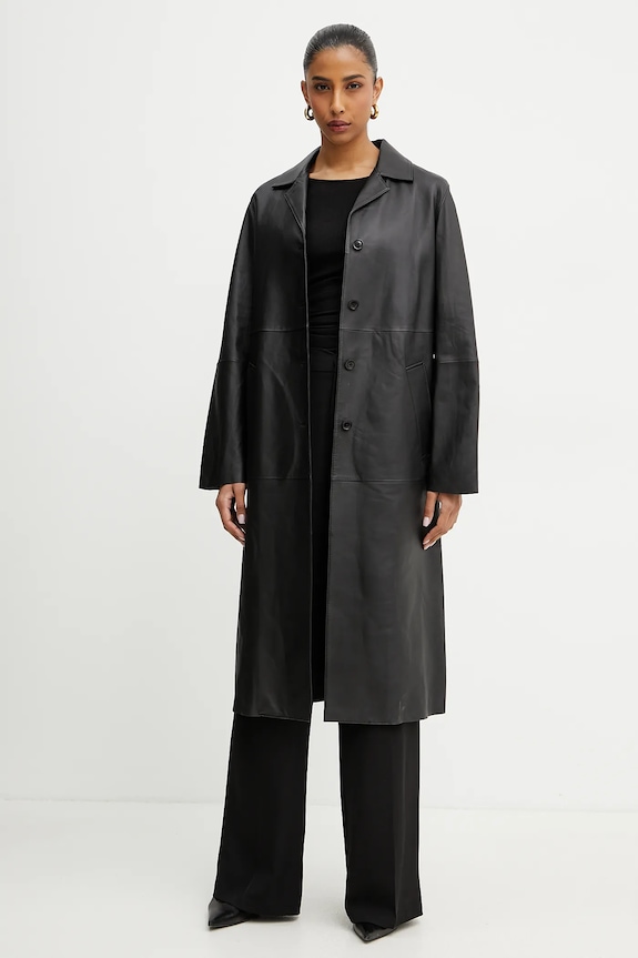 MAX&Co. bőrkabát fekete 2518471012200