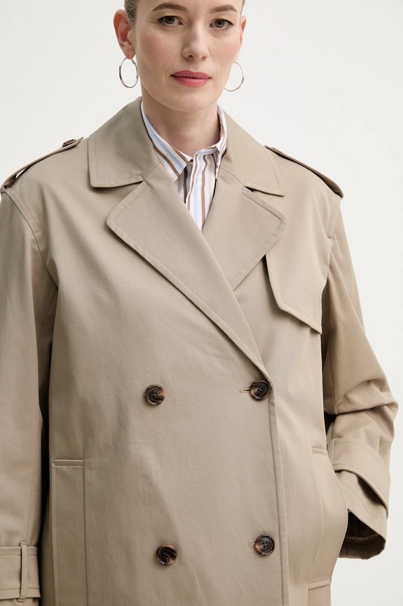 Theory cappotto P0104402 beige SS25