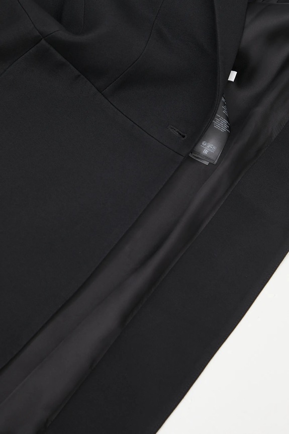 JW Anderson coat Balloon Sleeve CO0329.PG1679.999 black
