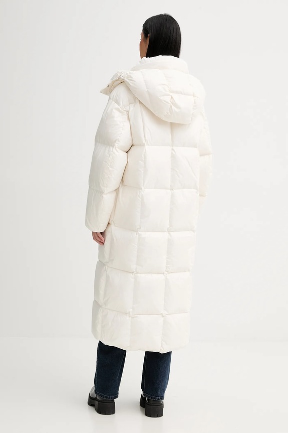 Odzież Tommy Jeans kurtka puchowa DW0DW21615 beżowy