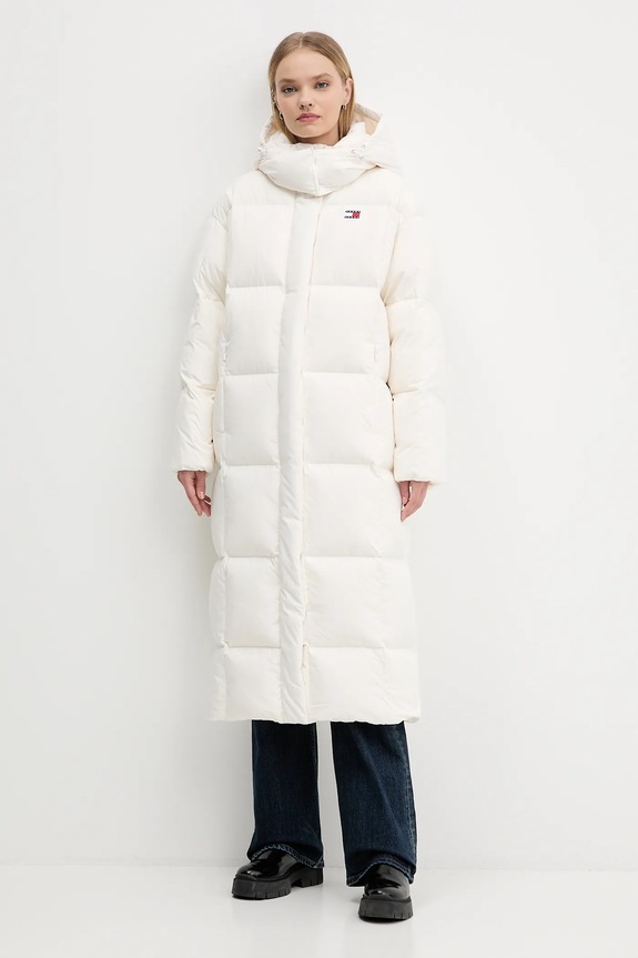 Tommy Jeans pehelydzseki DW0DW21977 bézs AW25