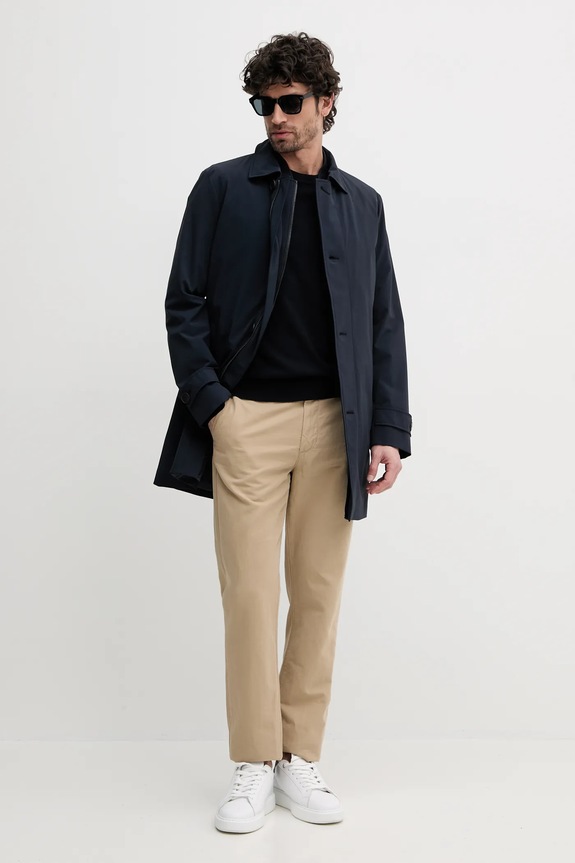 BOSS cappotto 50535379 blu navy SS25