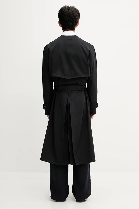 Ρούχα Παλτό MM6 Maison Margiela SH0AA0009 μαύρο