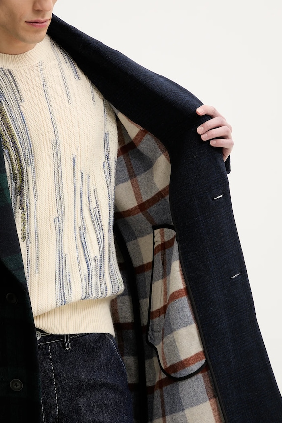 Desigual płaszcz wełniany YUKON 25SMEW04