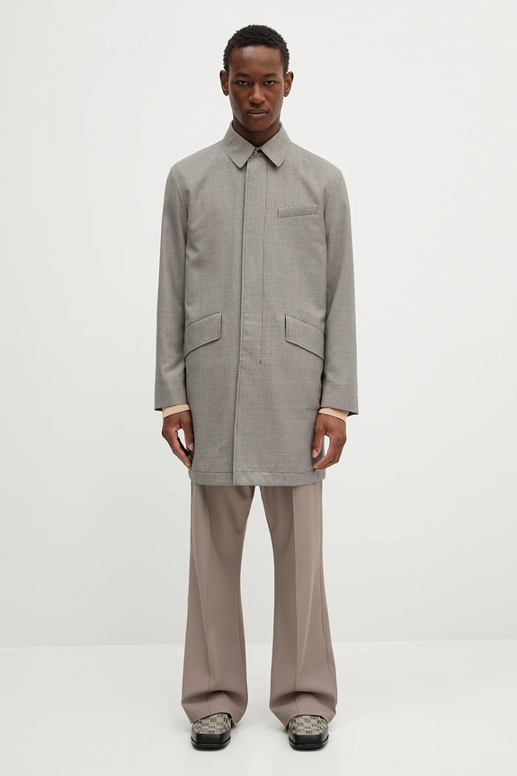 Paul Smith cappotto in lana non isolato grigio M1R.443Z.P02631