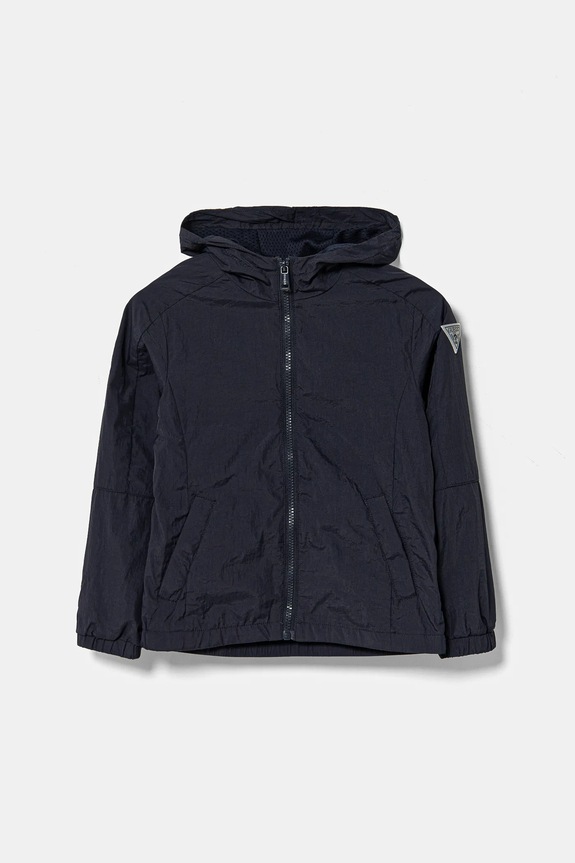 Dětská bunda Guess L5RL13.WF6Z0.PPYA námořnická modř SS25