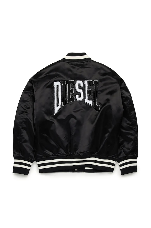 Chlapec Detská bunda bomber Diesel JSTART JACKET J02185 čierna