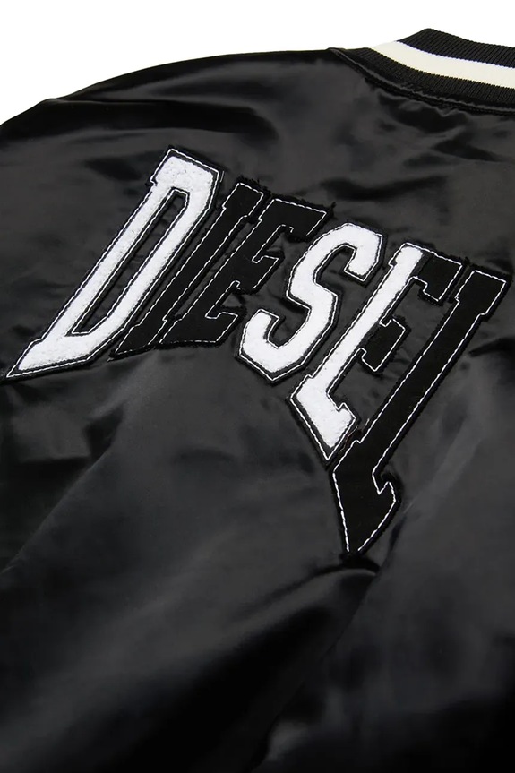 Detská bunda bomber Diesel JSTART JACKET J02185 čierna