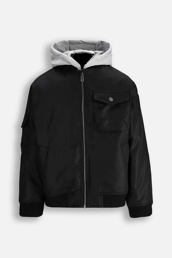 Coccodrillo giacca bomber bambini WC5152701OBJ nero SS25
