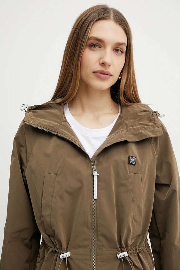 Armani Exchange kurtka brązowy XW000216.AF10853
